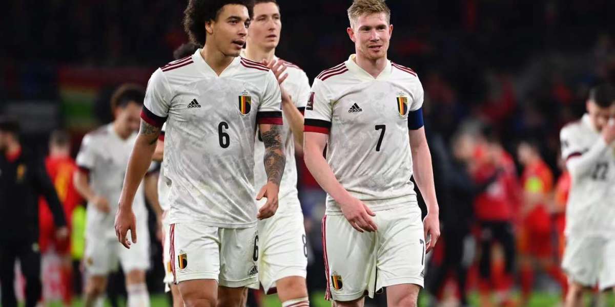 Belgium's soccer idols' jerseys